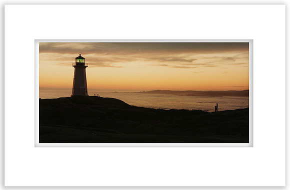 "Sunset at Peggy's Cove