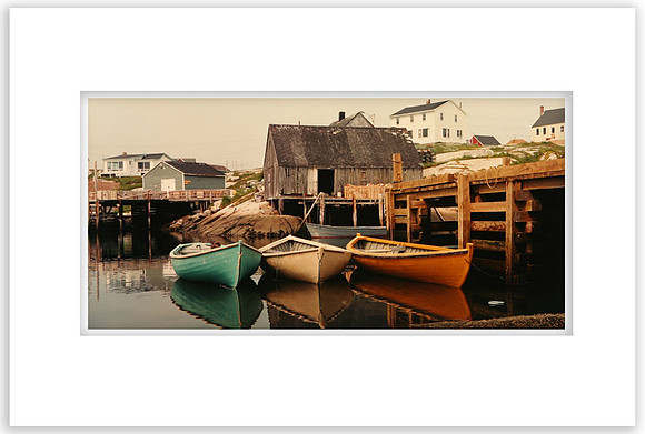 "Fishing Village" Nova Scotia