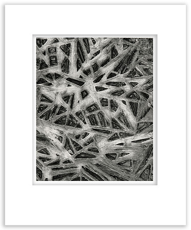 "Frozen oil and water"